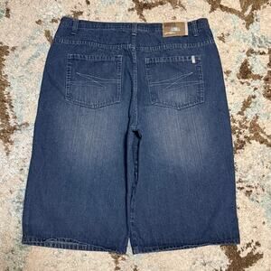 Vintage Southpole Baggy Jean Shorts Size 40 Y2K